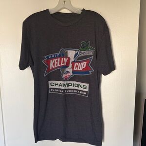 Gray Kelly Cup Champions T-Shirt